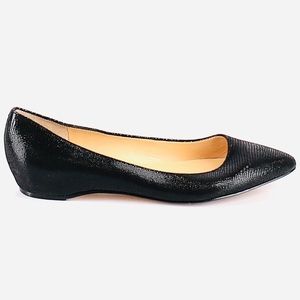 Ivanka Trump Snakeskin Ballet Flats